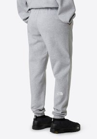 The North Face W SIMPLE DOME REGULAR TAPERED JOGGER - Träningsbyxor - tnf light grey heather