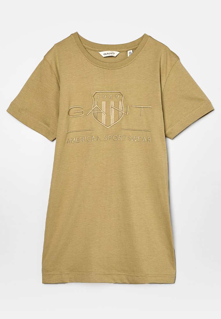 Gant T-shirt print beige