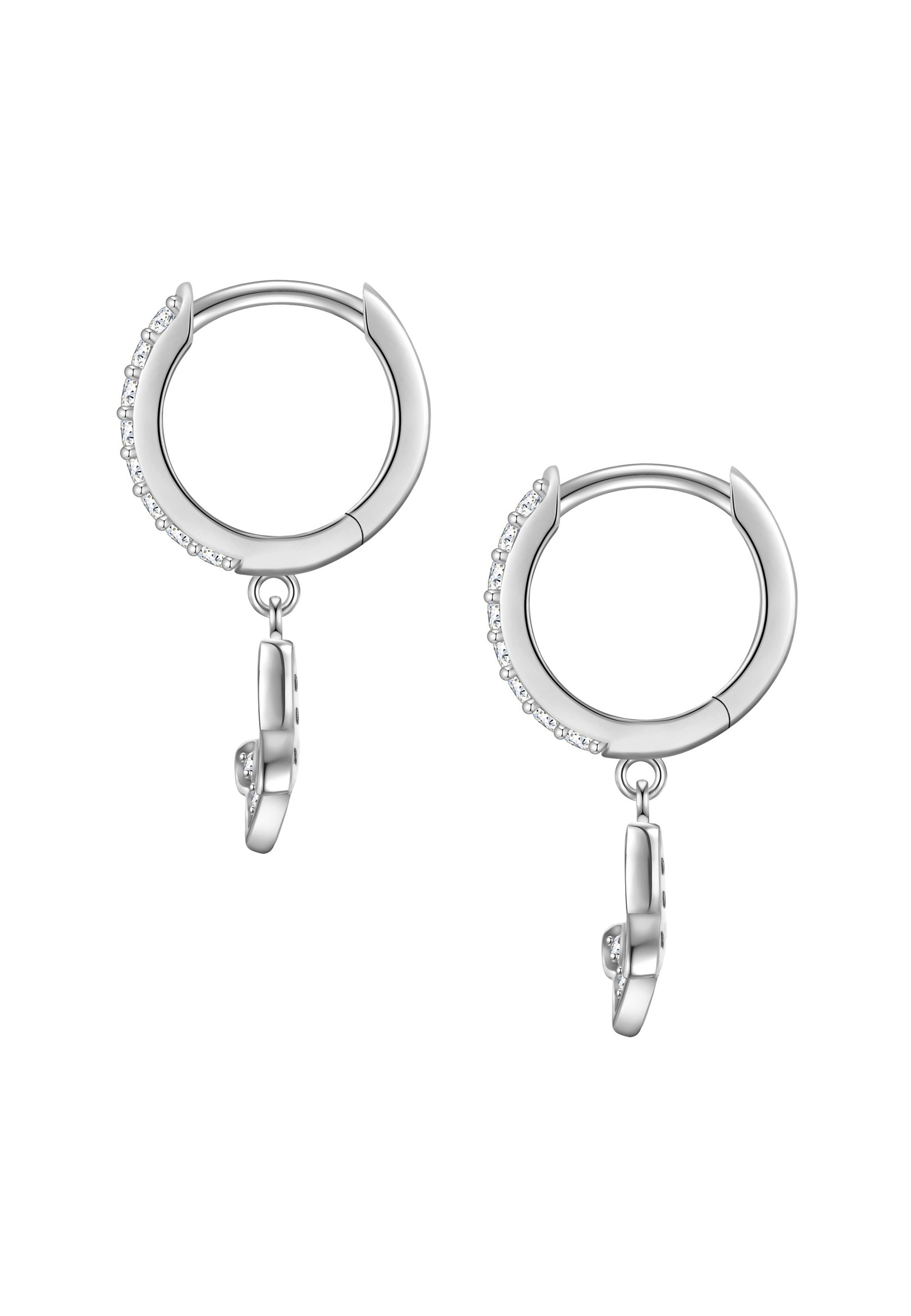 Glanzstücke München Orecchini Pendenti Donna Con Ciondolo A Cuore E Lucchetto – Argento Sterling 925 Placcato Oro Giallo, Simbolo Dell'Amore, Regalo Di Fidanzamento O San Valentino