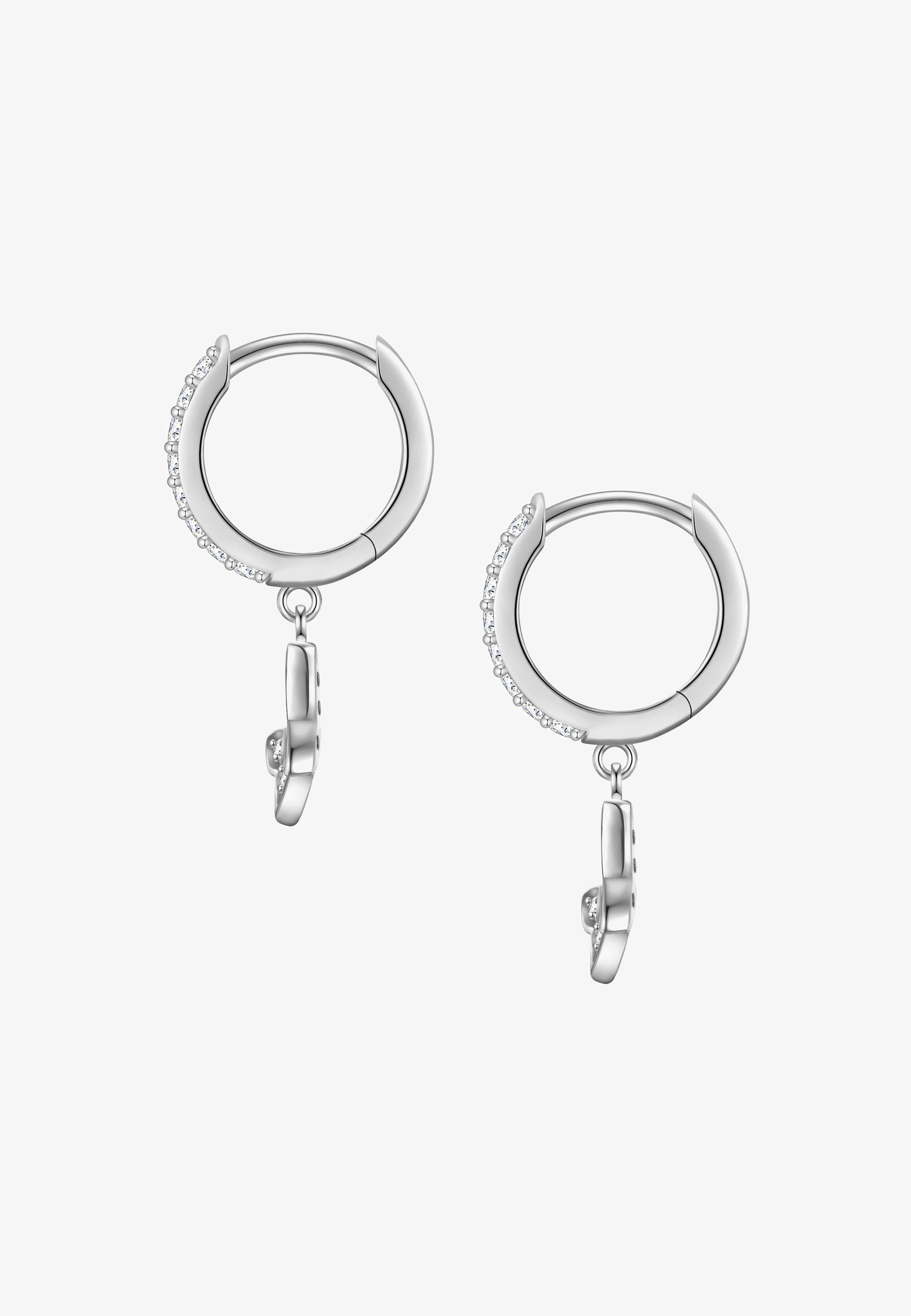 Glanzstücke München Orecchini Pendenti Donna Con Ciondolo A Cuore E Lucchetto – Argento Sterling 925 Placcato Oro Giallo, Simbolo Dell'Amore, Regalo Di Fidanzamento O San Valentino