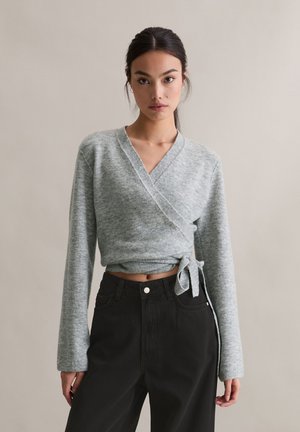 WICKEL LOOSE WEICHEM - Vest - stone melange