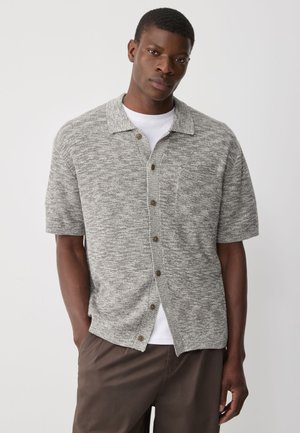REGULAR FIT SHORT SLEEVE - Skjorter - neutral grey