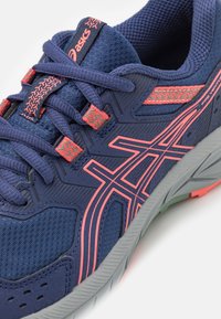 ASICS PRE VENTURE 9 UNISEX - Løpesko for mark - indigo blue/papaya