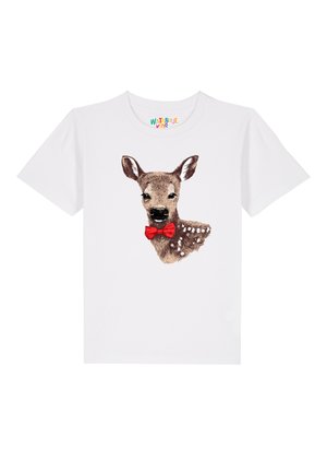REHKITZ - T-shirt print - white