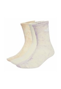 TIE DYE 3 PACK UNISEX - Socken - halo blush   silver dawn   cream white