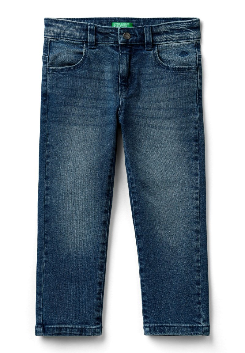 United Colors of Benetton Slim fit jeans blauw United Colors of Benetton Slim fit jeans blauw