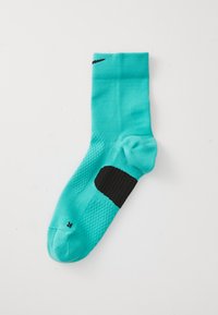 RUN UNISEX - Șosete sport - washed teal/black