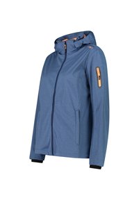 CMP Soft shell jacket - dusty blue mel