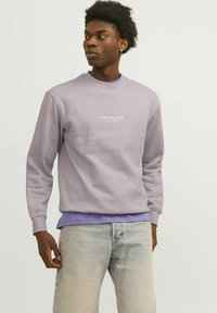 Jack & Jones JORVESTERBRO CREW NECK - Sportska majica - lavender frost