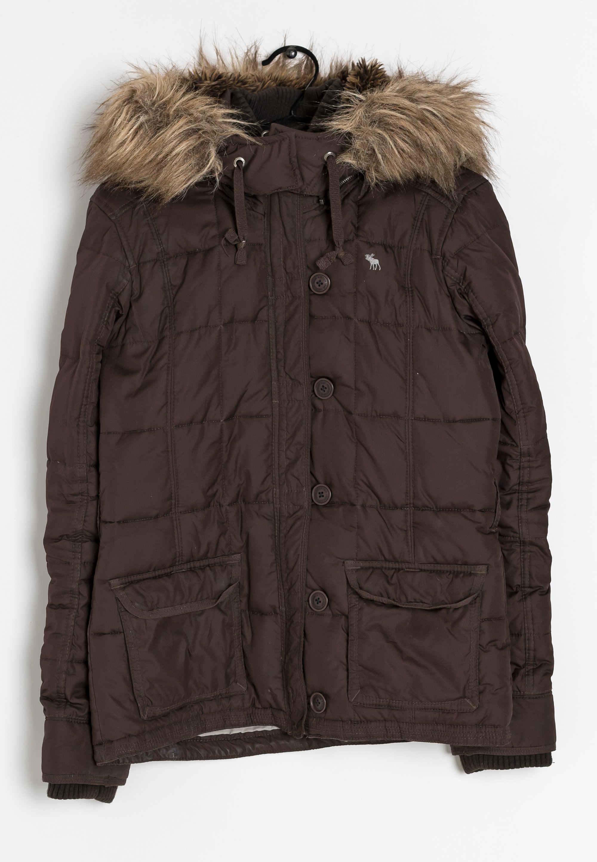 Abercrombie & Fitch Winter jacket - brown - (Pre-owned) - Zalando