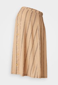 MLMILA SKIRT - Fustă în formă de A - savannah/black