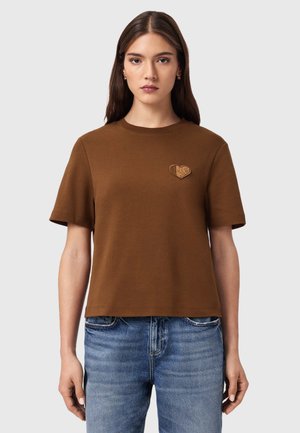LOVER LISA - T-shirt basique - cognac brown