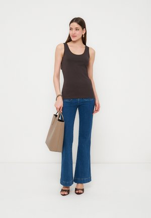 Anna Field, 2 PACK - Top - papyrus/chocolate tort