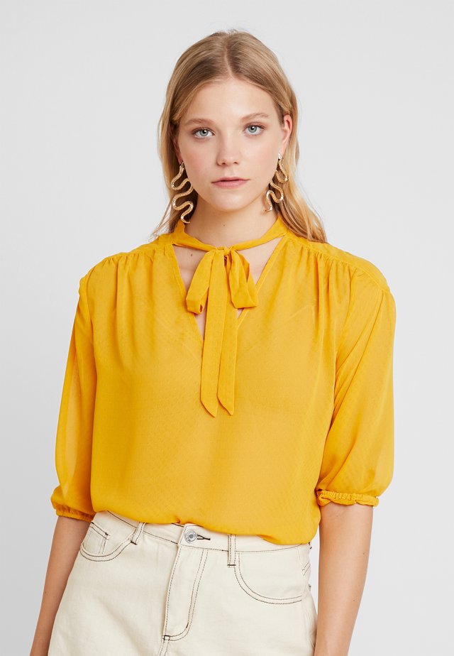 Blouse - golden yellow