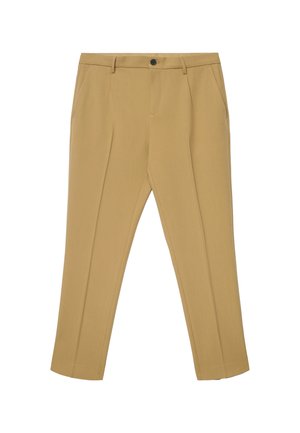 LUNGO TINTA UNITA - Chino - tabacco