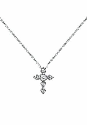 CON CRUZ DE DIAMANTES - Collar - silver-coloured
