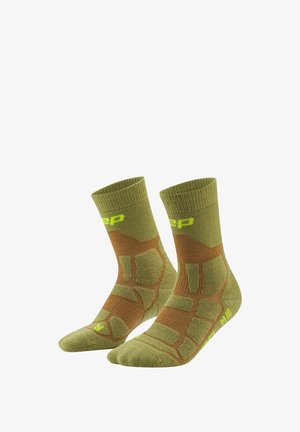 CEP, HIKING MAX CUSHION - Sports socks - olive/brown