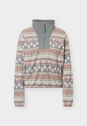 Columbia, SEQUOIA GROVE™ II PRINTED HALF ZIP - Φλις πουλόβερ - iron