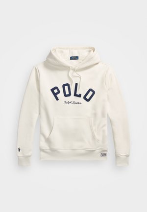 Polo Ralph Lauren THE RL FLEECE LOGO HOODIE - Jersey con capucha - antique cream