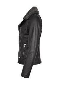 Mustang WEICHEM KRAGEN  - Leren jas - black