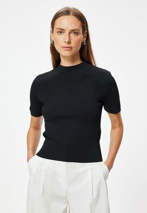 SHORT SLEEVE - T-paita - black