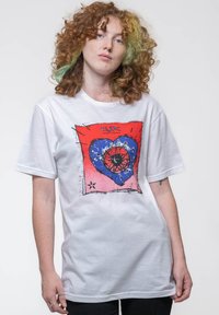 Paradiso Clothing THE CURE FRIDAY I M IN LOVE - Print T-shirt - white