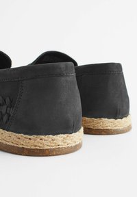 Next LOAFERS REGULAR FIT - Espadrilky - black