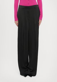 MICHAEL Michael Kors - WIDE LEG PANT - Pantalon classique - black Image miniature 1