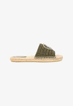 Gucci, ESPADRILLES GREEN - Mules - green