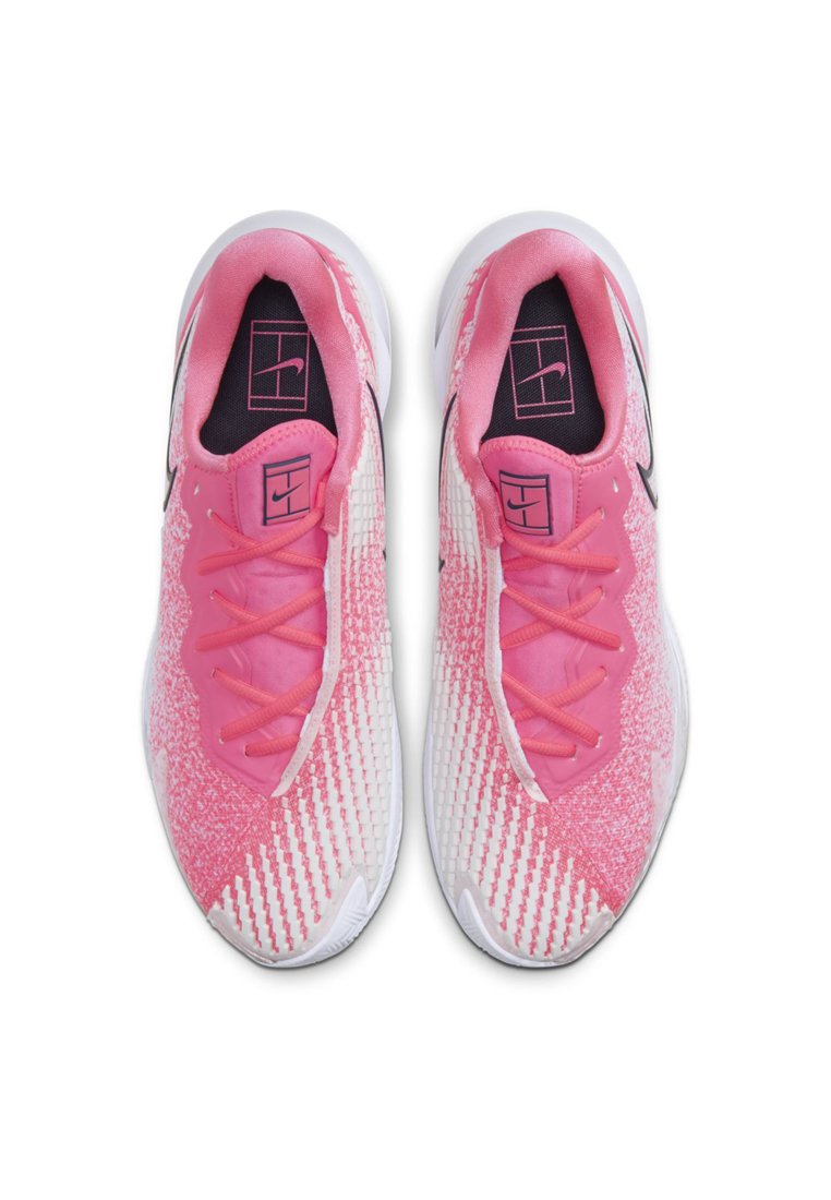 Nike Performance AIR ZOOM VAPOR CAGE 4 CLAY - Tennisschoenen voor kleibanen  - digital pink/white/gridiron/donkerroze - Zalando.nl