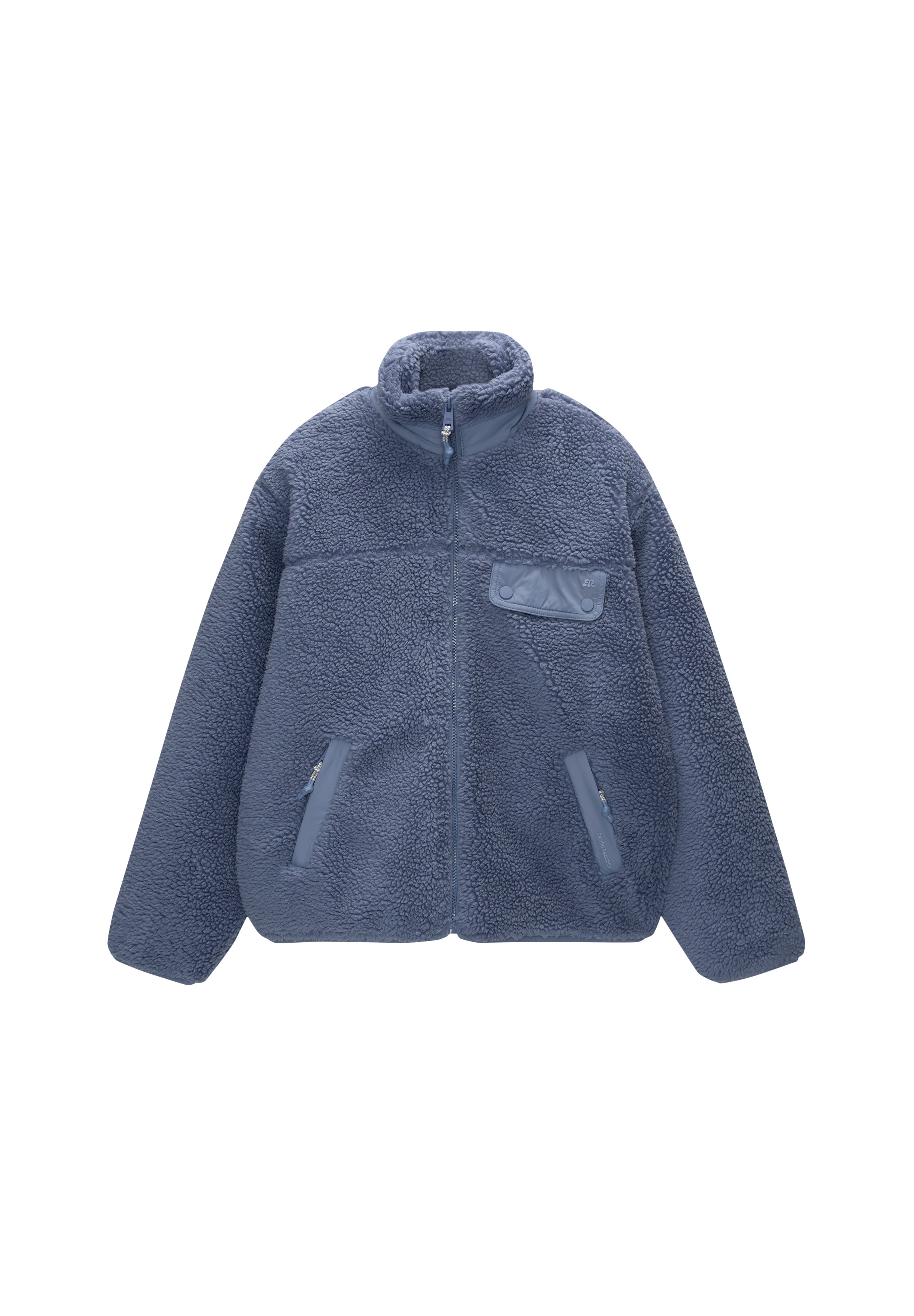 Blue fleece jacket