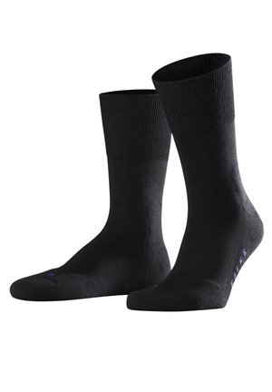 FALKE UNISEX CUSHIONING - Socks - black