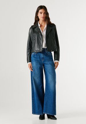 Pepe Jeans SILVIA - Giacca di pelle - black