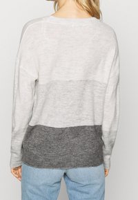 JDY Maglione - mottled dark grey
