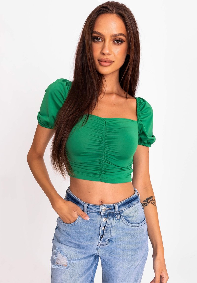 SELFIEROOM AULLICA Tshirt print green/groen Zalando.nl