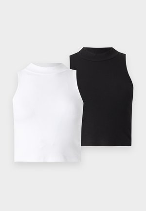 Even&Odd, 2 PACK - Topp - black/white