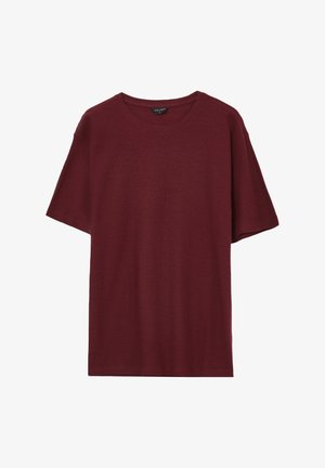 Calliope GIROCOLLO TINTA - T-shirt basic - rosso