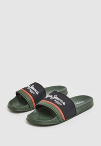 Pepe Jeans PORTOBELLO - Natikači - khaki green