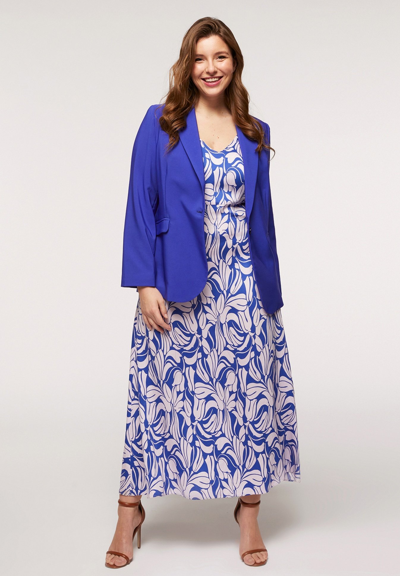 Fiorella Rubino LUNGO - Vestito estivo - blu - Zalando.it