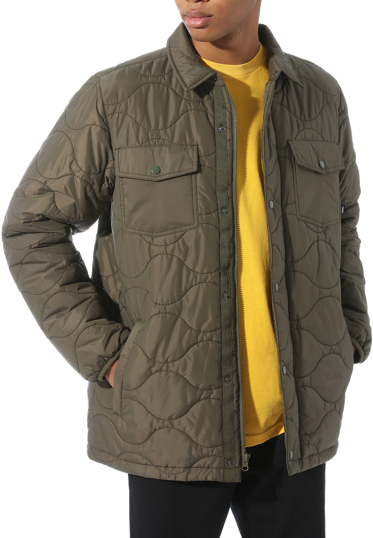 vans mens quilted jacket