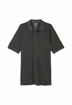 FatFace, TALL FIT - SHORT SLEEVE PIQUE POLO SHIRT - Poloshirt - black