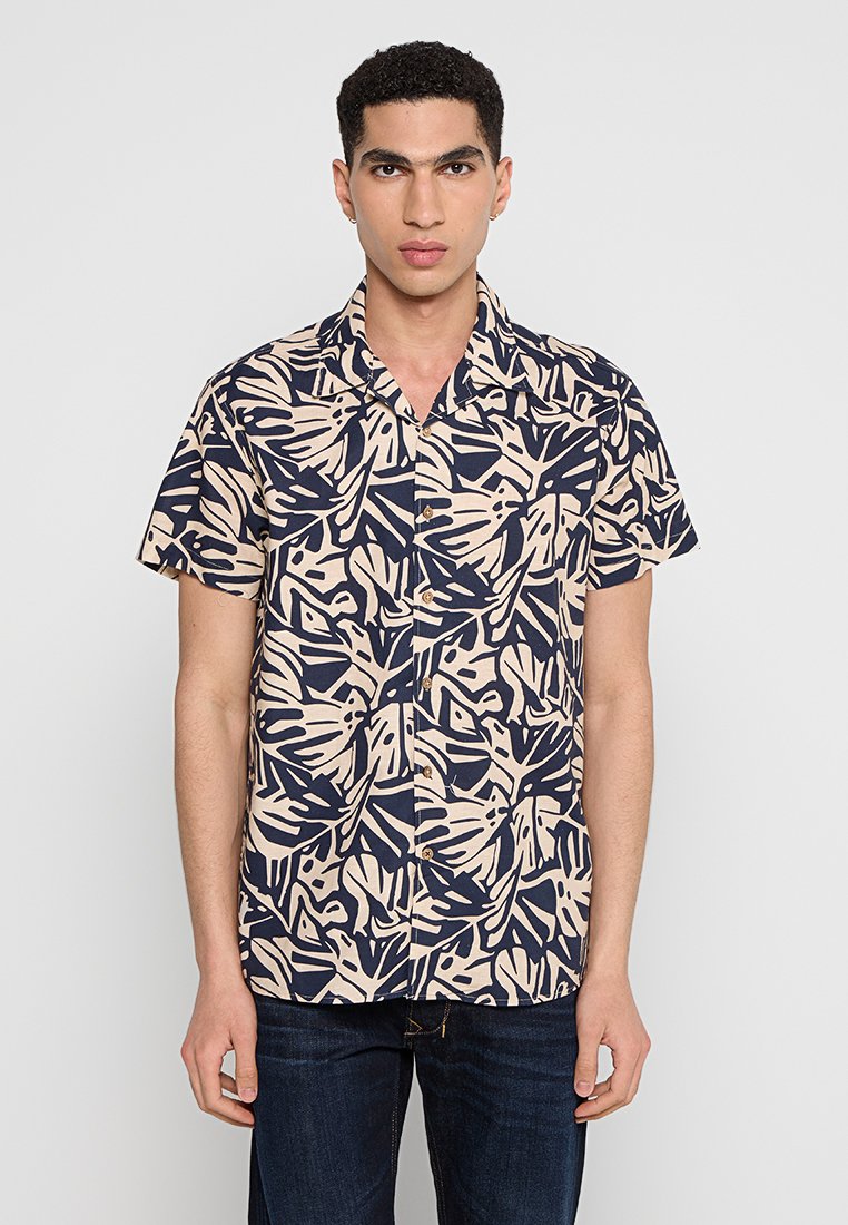 INDICODE JEANS Overhemd donkerblauw