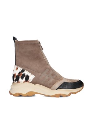 Wedge Ankle Boots - black topo topo multi
