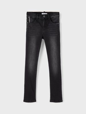 NKMTHEO - Slim fit jeans - black denim