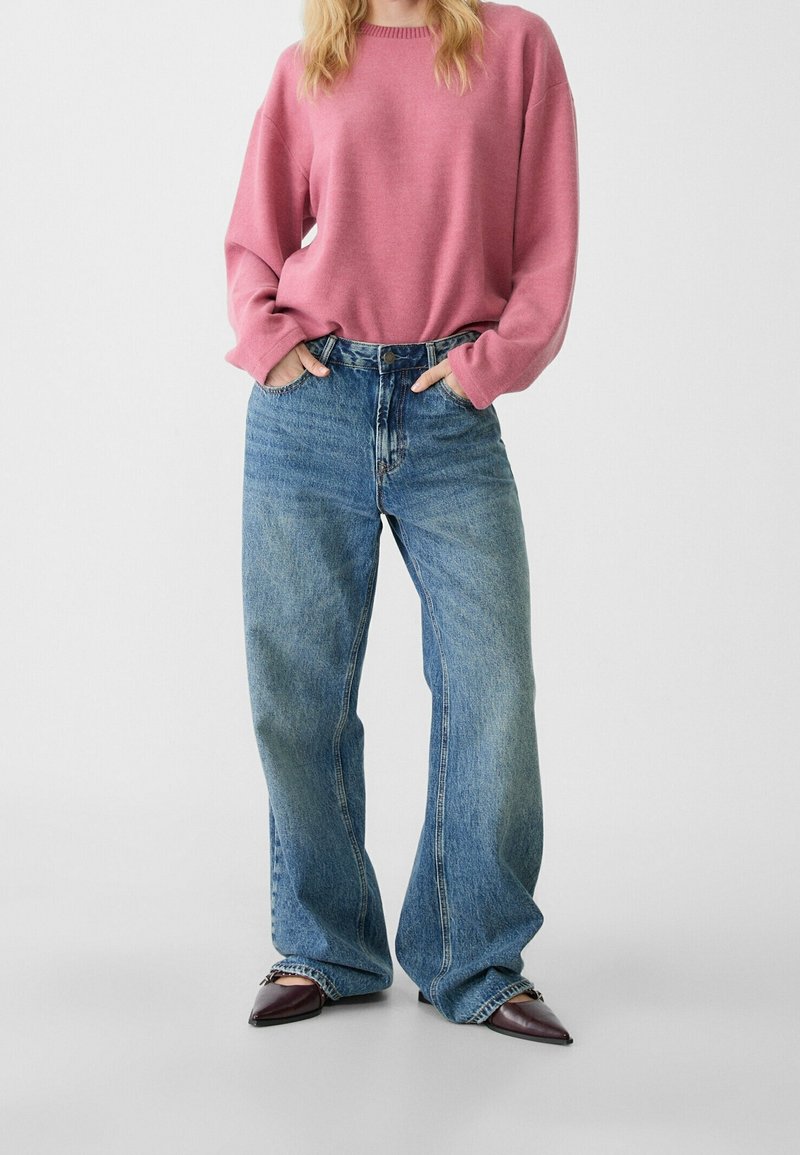 Stradivarius Strickpullover - light pink
