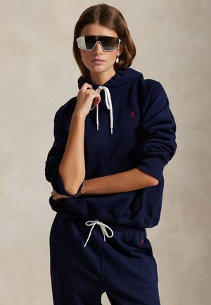 Polo Ralph Lauren SHRUNKEN FIT HOODIE - Hættetrøje - cruise navy