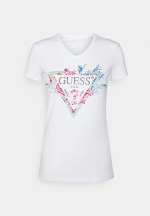 KATHE TEE - T-shirt con stampa - pure white