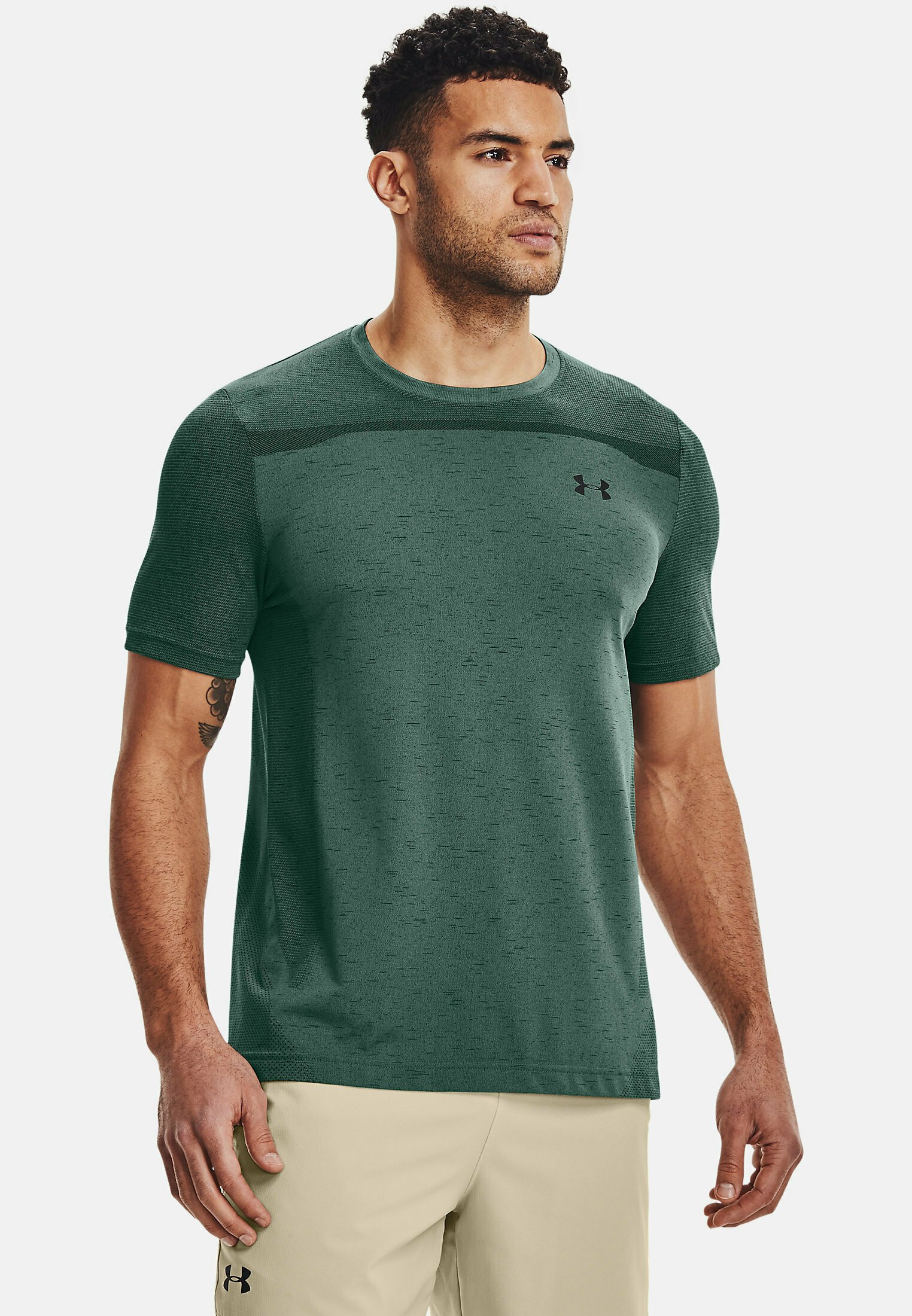 Print T-shirt - toddy green 