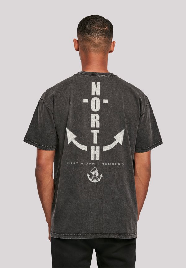 NORTH ANCHOR - T-Shirt print - schwarz