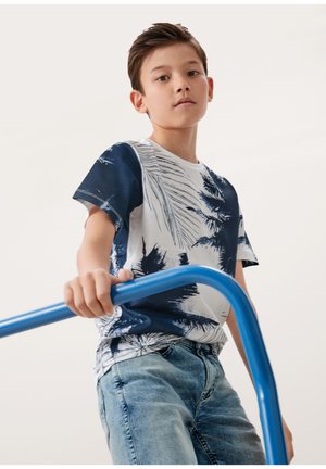Denim shorts - blue stretched den